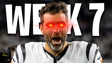 NFL Week 7 Recap: THE WEIRDEST WEEK SO FAR!