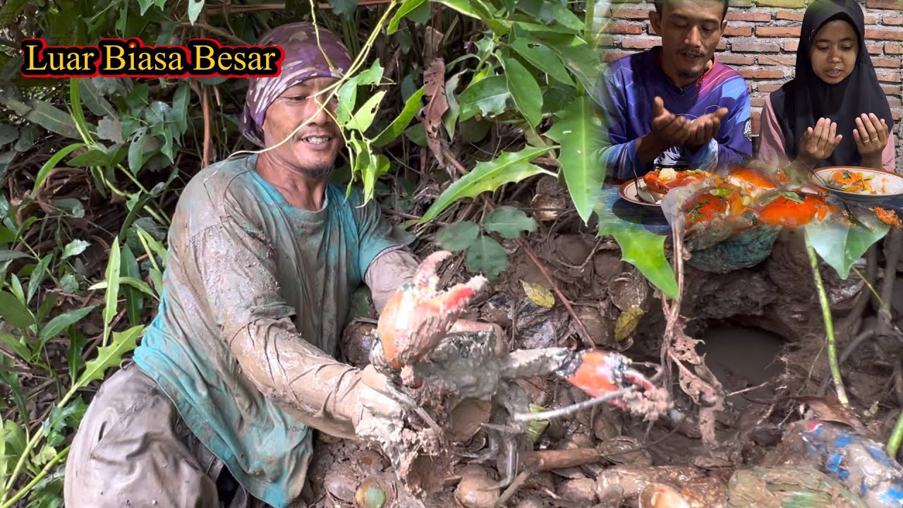 Rejeki Nomplok diahir Tahun,,Dapat Kepiting Besar Langsung Masak sup Kepiting