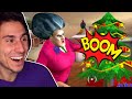 I BLEW UP HER CHRISTMAS TREE! | Scary Teacher 3D
