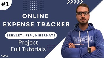 #1 Online Expense Tracker Java Web Project | Servlet, JSP, Hibernate Project