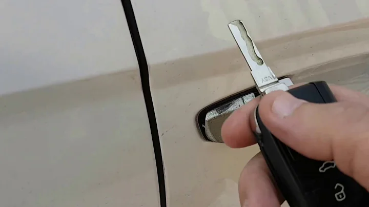 How to get in a Mk3 Seat Leon if battery flat or f...