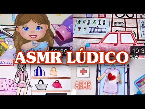 1 HORA de ASMR LÚDICO- Sons de papel para te fazer dormir rapidinho 😴😴