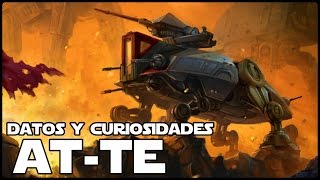 Star Wars Datos Del AT-TE - Naves De La Republica