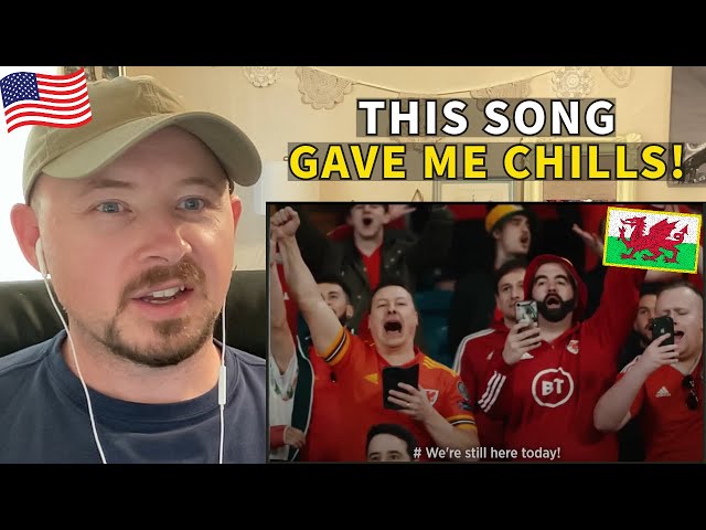 American Reacts to Yma o Hyd - Dafydd Iwan - Unofficial Welsh Anthem class=