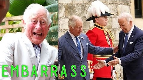 King Charles Gives Guardsman A Hot SLAP At Joe Biden Recent UK Visit In Embarrassing Scenes