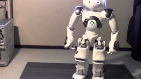 Webots for NAO のデモ