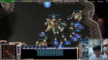 StarCraft 2 LotV - 1v1 (FPVOD) PartinG 원이삭 (Protoss) vs (Protoss) | Kairos Junction