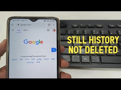 Google still has your Browsing history || how to delete history on google chrome permanently 2020