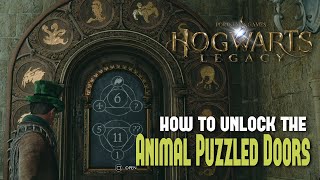 HOW TO UNLOCK THE ANIMAL PUZZLED DOORS