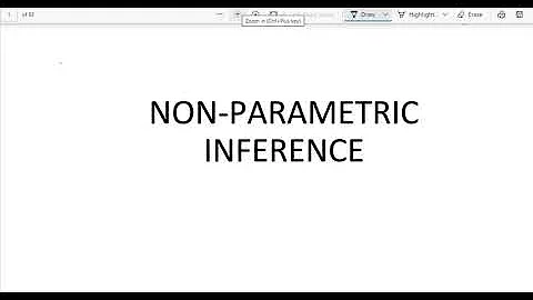 BREIEF INTRODUCTION ABOUT NON-PARAMETRIC INFERENCE WITH EXAMPLES PART1