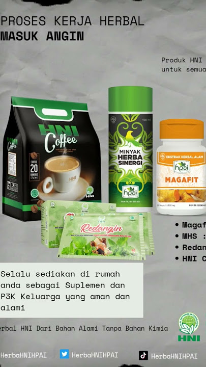 Resep Herbal HNI Bila Masuk Angin