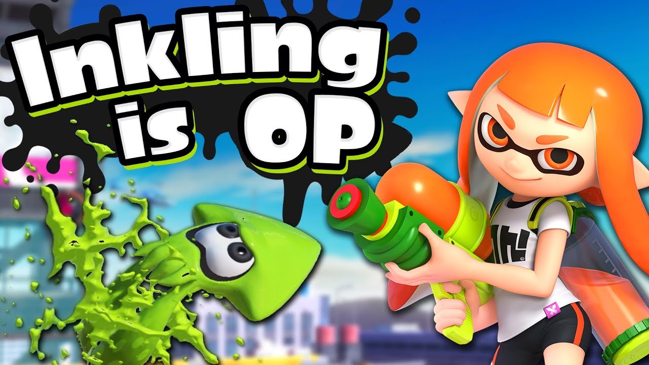 smash ultimate inkling