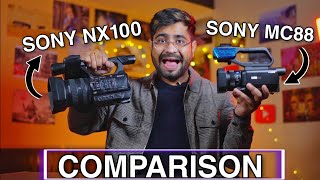 Sony HXR MC88 Vs NX100 | Major Differences Between Best Budget Camcorders