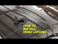 HOW TO INSTALL Aerocatch Hood Latch. Seibon Carbon Fiber Hood. Ep.12