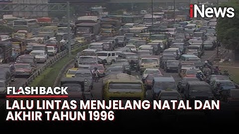 Suasana Lalu Lintas dan Terminal Kampung Rambutan Jelang Natal dan Akhir Tahun 1996 - Flashback