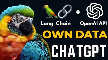 Langchain OpenAI API Tutorial - Create ChatGPT with your own Text Document