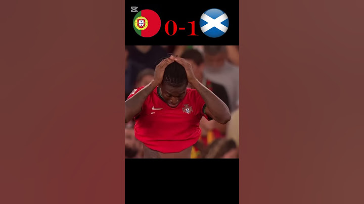 Portugal vs Scotland  Euro Cup highlights #ronaldo #football #messi #cr7 #youtubeshorts #shorts