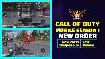 CALL OF DUTY MOBILE NEW BATTLE ROYALE CLASS DESPERADO | COD Mobile desperado class in battle royale