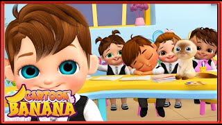 Супер Малышка Акула 🦈- Детские Песни - Детские Стишки И Песни Для Детей | Banana Cartoon Preschool