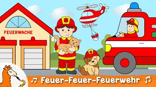 Feuerwehrlied - Was braucht ein Feuerwehrmann? | Lustiges Kinderlied für alle Fans der Feuerwehr