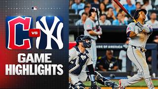 Guardians Vs Yankees Game Highlights 6326  Mlb Highlights