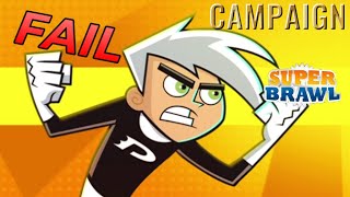Super Brawl Showdown v0.2.2 Open Beta - Danny Phantom SB Campaign Gameplay Failed Attempt screenshot 5