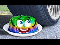 EXPERIMENT Car Vs Rainbow Jelly Pesi Watermelon Crushing Crunchy Soft Things By Car 