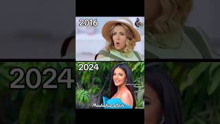 ابطال مسلسل نيلى وشريهان بين الماضي والان 🎬 ✨ #نیلی_وشريهان #دنيا_سمير_غانم #اكسبلور #music #short screenshot 3