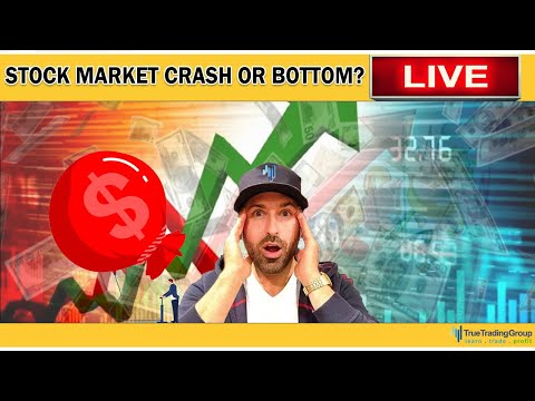 STOCK MARKET CRASH TOMORROW from CPI DATA? Or, Is It Time to Start BUYING THE DIP? Find Out LIVE!