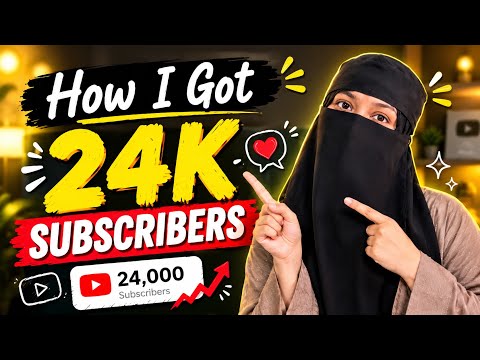 How I Got 24K Subscribers on YouTube📈(My Real Strategy!) Here’s Exactly How I Did It 🚀