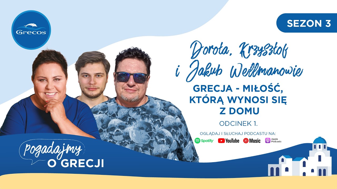 Dorota Wellman z rodziną w najbardziej osobistym odcinku podcastu! | Podcast “Pogadajmy o Grecji