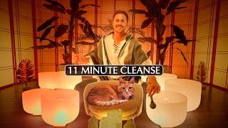 **QUICK** Karmic Cord Cutting Sound Bath (11 Minute Cleanse)
