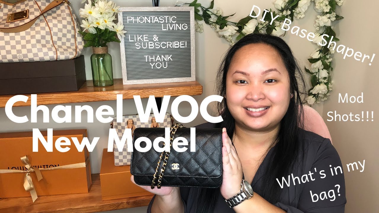 CHANEL WALLET ON CHAIN (WOC) MOD SHOTS, WHAT FITS, HONEST REVIEW & FIRST  IMPRESSIONS