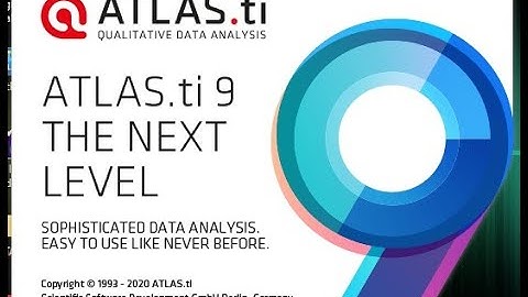 Mengolah data kualitatif menggunakan aplikasi Atlas.ti (Trial Version)
