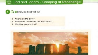 انكليزي ثاني متوسط قراءة وترجمة قصة جاد وجوني  في ستونهنج  Jad and Johnny at Stonehenge  صفحة  26