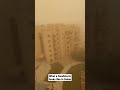 HUGE Sandstorm in Dubai #shorts