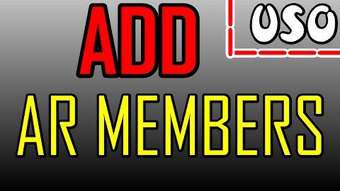 ADD AR MEMBERS 😀