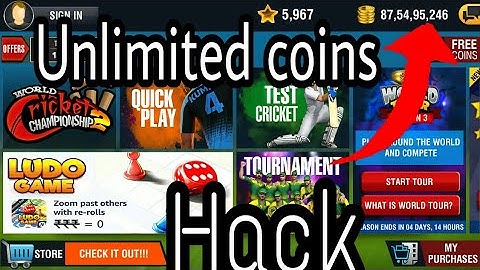 WCC2 Update Version Hack || Unlimited Coins ( Without Root )BY TECNO BOY .