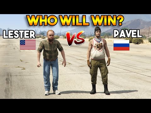 GTA 5 ONLINE : PAVEL VS LESTER (WHO WILL WIN?)