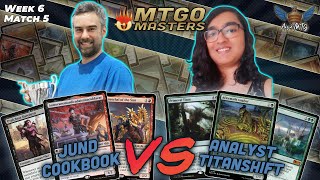 MTG Modern | Jund Cookbook vs Analyst Titanshift | MTGO Masters | Week 6 | Match 5
MTG Modern | Jund Cookbook vs Analyst Titanshift | MTGO Masters | Week 6 | Match 5
#magicthegatheringart #mtg #mtgmodern MTG Modern | Jund Cookbook vs Analyst Titanshift | MTGO Masters | Week 6 | Match 5