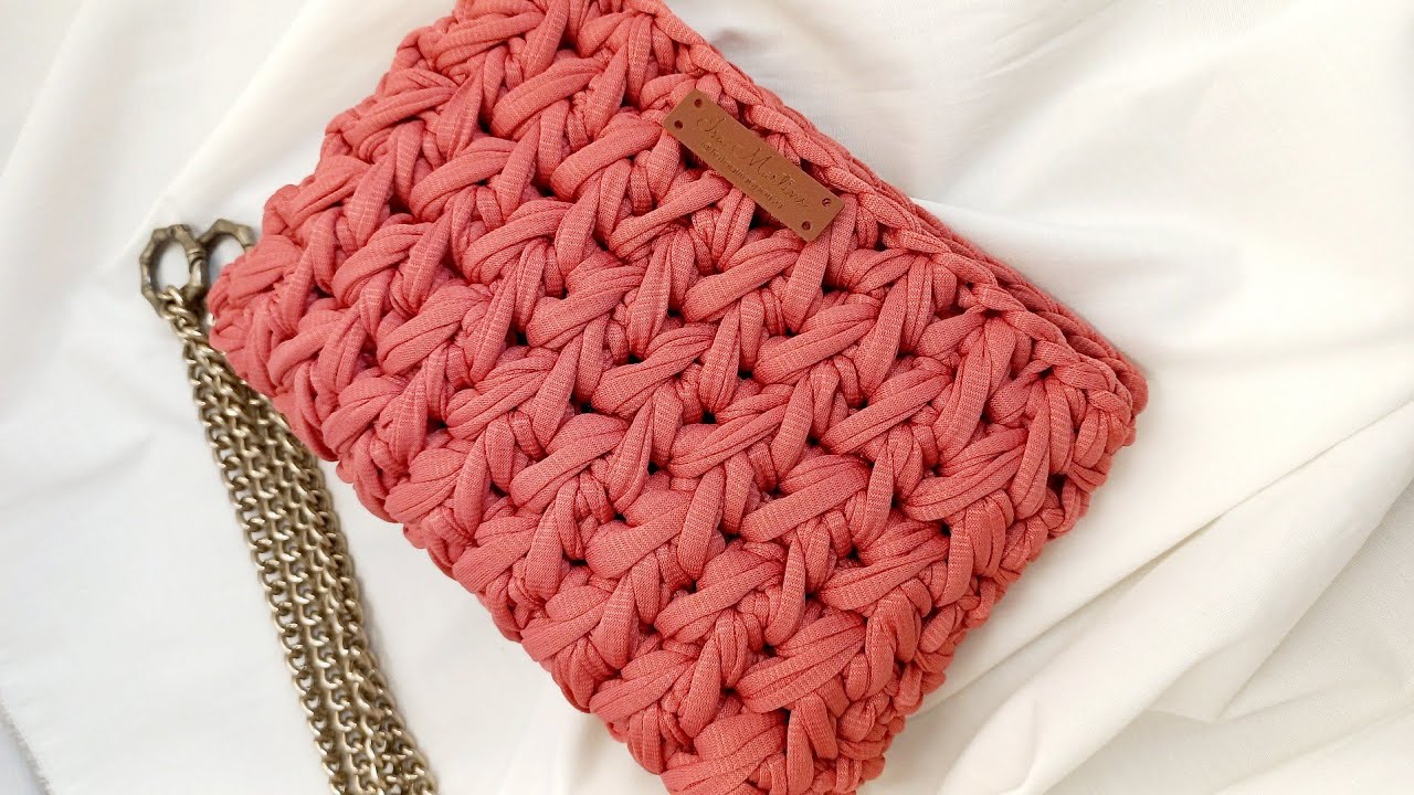 CLUTCH DE CROCHÊ COM FIO DE MALHA | BOLSA DE CROCHÊ DE FIO DE MALHA | @@feitoamaoporisa