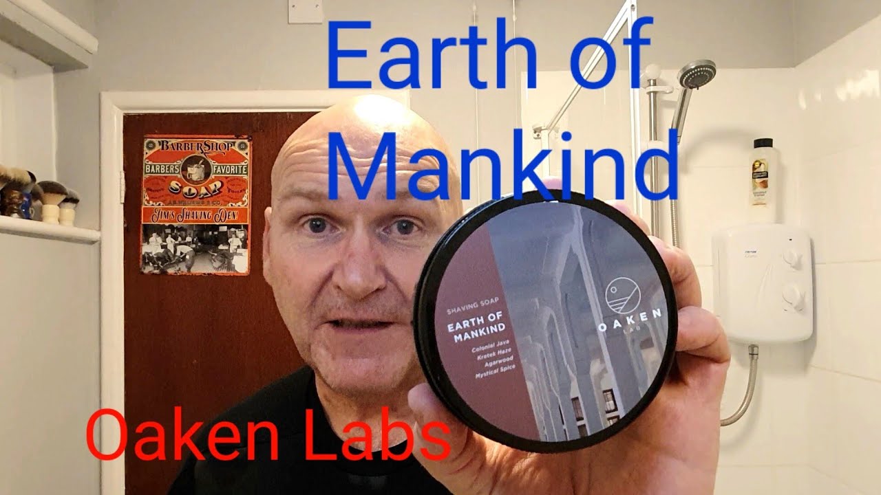 Earth of Mankind Shaving Soap by Oaken Lab. My First Impressions. Homelike Start Safety Razor.