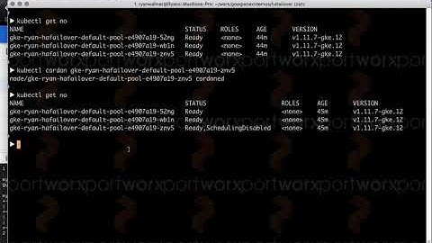 HA Failover: MySQL on GKE (no audio)