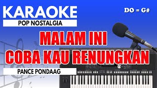 Karaoke - Disaat Kau Harus Memilih // Pance Pondaag ( Nada Pria )