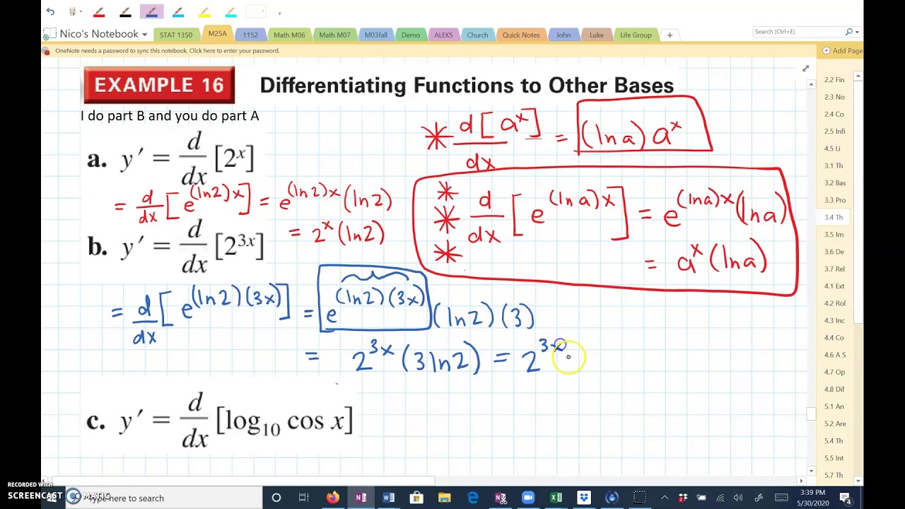 Notes 3.4 Example 16 - YouTube