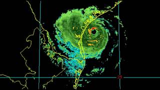 HURRICANE HARVEY AT 5:45 P.M. HOUSTON TIME ZONE 8/25/17