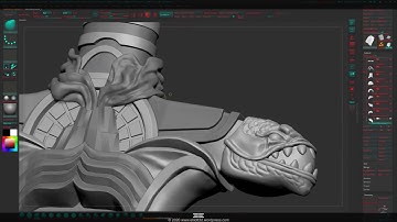 Conan The Barbarian Atlantean Sword Zbrush Time lapse