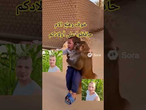 هلع الأم لا تتركوا أولادكم لوحدهم