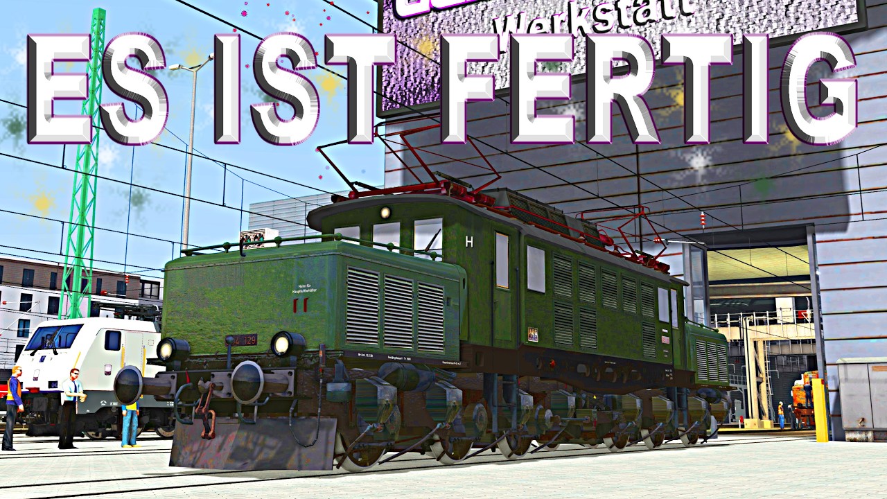 Restoring the Legend: German Crocodile E 94 Final / Die Wiedergeburt der BR 194