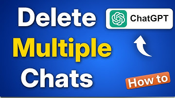 Hoe u meerdere chats tegelijk uit ChatGPT verwijdert